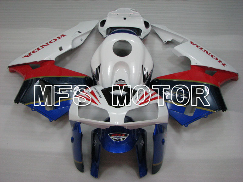 Honda CBR600RR 2005-2006 Injection ABS Fairing - Customize - Red White Blue - MFS2241