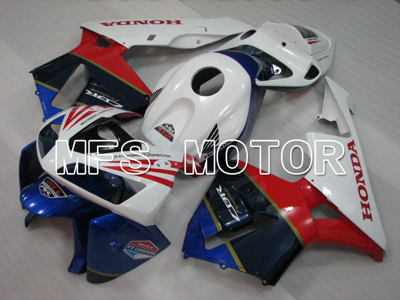 Honda CBR600RR 2005-2006 Injection ABS Fairing - Customize - Red White Blue - MFS2241