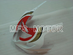 Carénage ABS injecté Suzuki GSXR600 GSXR750 2004-2005 - Luky Strike - Blanc Rouge - MFS2243