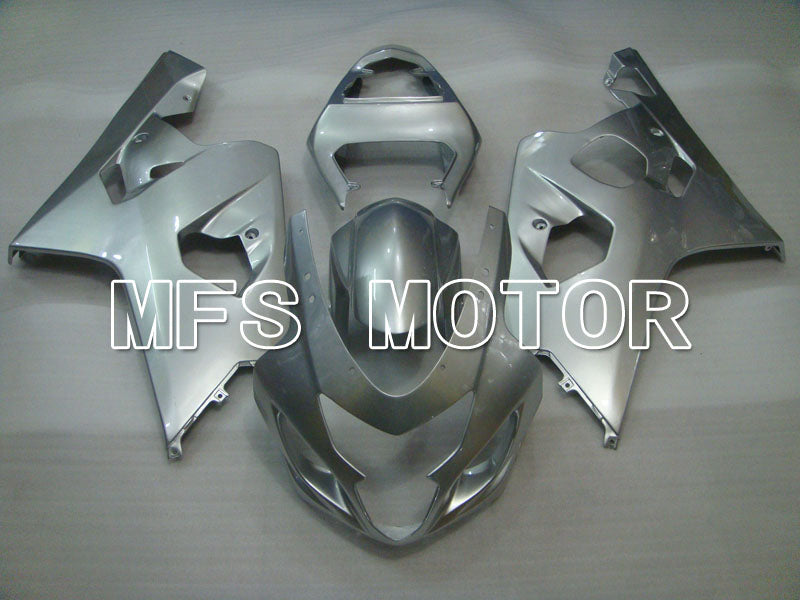 Suzuki GSXR600 GSXR750 2004-2005 Injection ABS Fairing - Factory Style - Silver - MFS2254