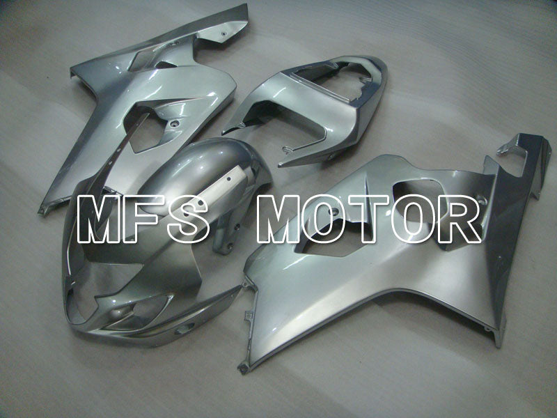 Suzuki GSXR600 GSXR750 2004-2005 Injection ABS Fairing - Factory Style - Silver - MFS2254