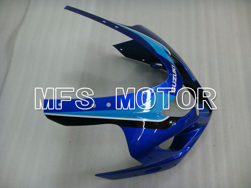 Carénage ABS injecté Suzuki GSXR600 GSXR750 2004-2005 - Style usine - Noir Bleu Blanc - MFS2257
