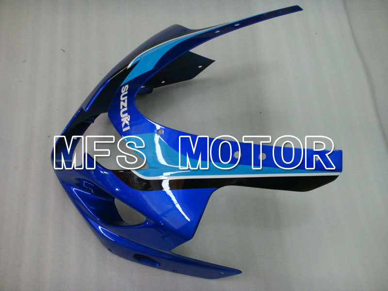 Carénage ABS injecté Suzuki GSXR600 GSXR750 2004-2005 - Style usine - Noir Bleu Blanc - MFS2257