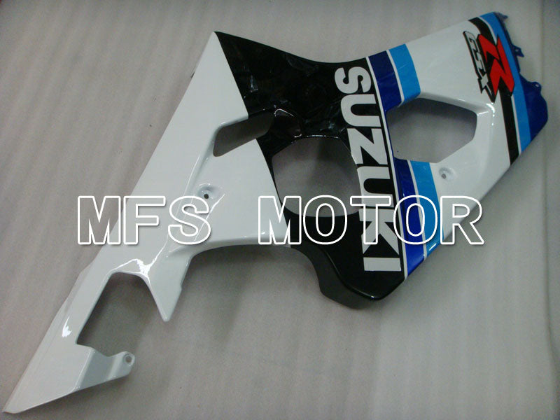 Carénage ABS injecté Suzuki GSXR600 GSXR750 2004-2005 - Style usine - Noir Bleu Blanc - MFS2257