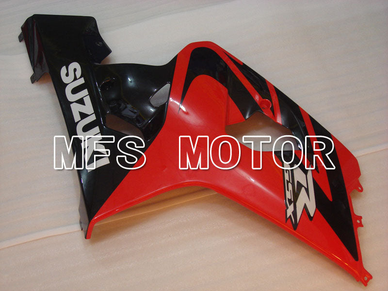 Suzuki GSXR600 GSXR750 2004-2005 Injection ABS Fairing - Factory Style - Black Red - MFS2258