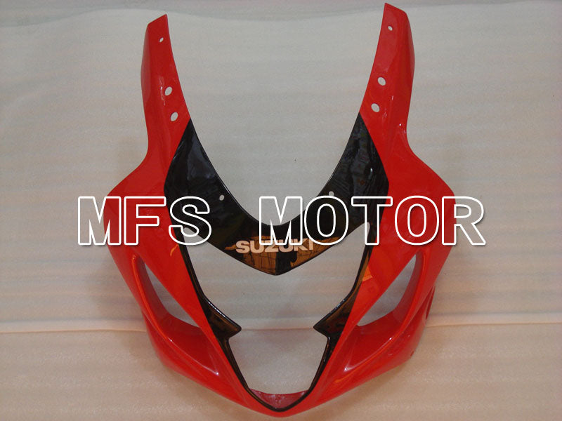 Suzuki GSXR600 GSXR750 2004-2005 Injection ABS Fairing - Factory Style - Black Red - MFS2258