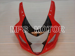 Suzuki GSXR600 GSXR750 2004-2005 Injection ABS Fairing - Factory Style - Black Red - MFS2258