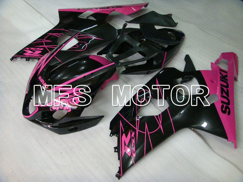 Suzuki GSXR600 GSXR750 2004-2005 Injection ABS Fairing - Factory Style - Black Pink - MFS2264