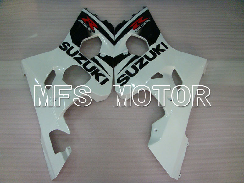 Suzuki GSXR600 GSXR750 2004-2005 Injection ABS Fairing - Factory Style - Black White - MFS2265
