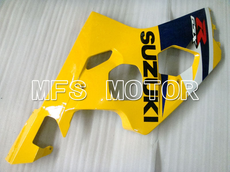 Suzuki GSXR600 GSXR750 2004-2005 Injection ABS Fairing - Factory Style - Blue Yellow - MFS2273