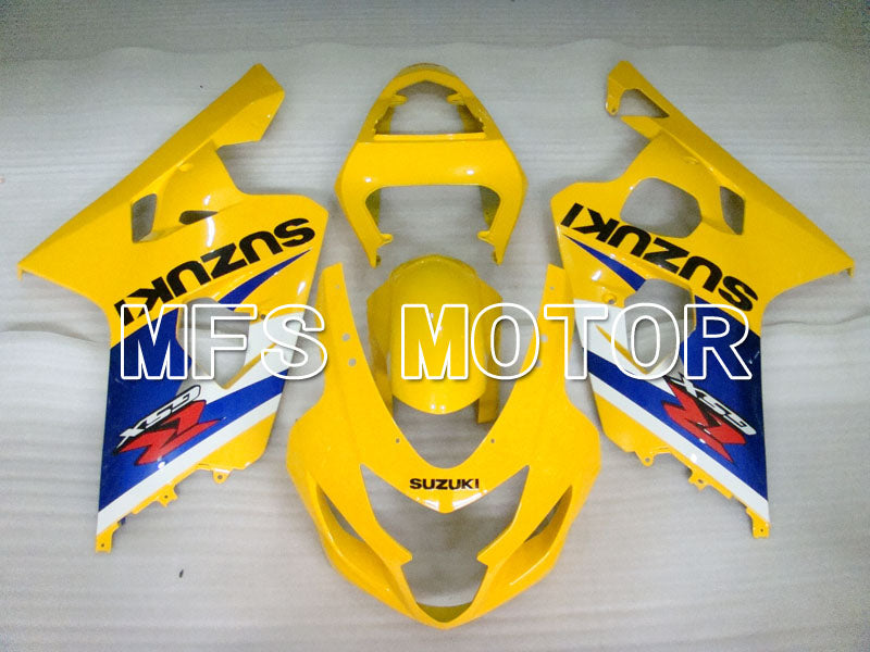Suzuki GSXR600 GSXR750 2004-2005 Injection ABS Fairing - Factory Style - Blue Yellow - MFS2273