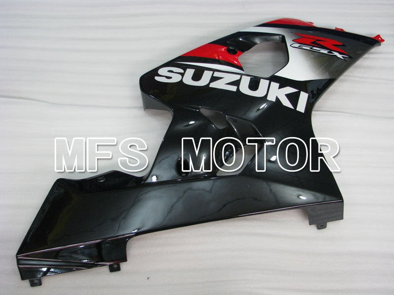 Suzuki GSXR600 GSXR750 2004-2005 Injection ABS verkleidung - Factory Style - Schwarz Rot - MFS2279