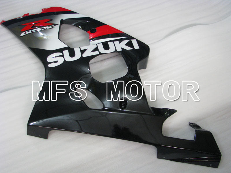 Suzuki GSXR600 GSXR750 2004-2005 Injection ABS verkleidung - Factory Style - Schwarz Rot - MFS2279