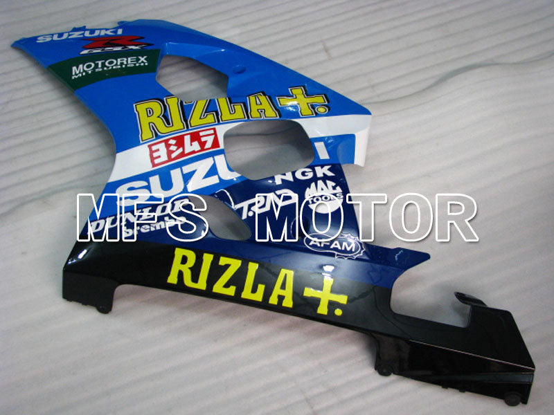 Suzuki GSXR600 GSXR750 2004-2005 Injection ABS Fairing - Rizla+ - Blue - MFS2282