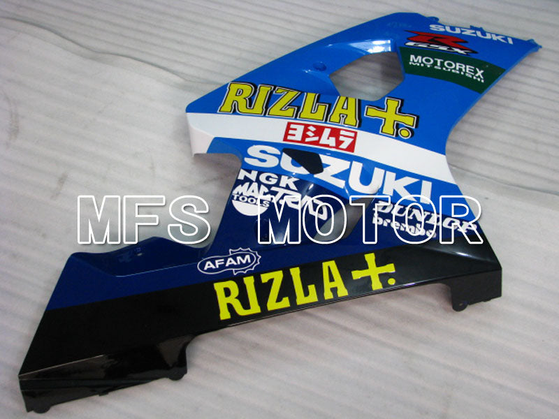 Suzuki GSXR600 GSXR750 2004-2005 Injection ABS Fairing - Rizla+ - Blue - MFS2282