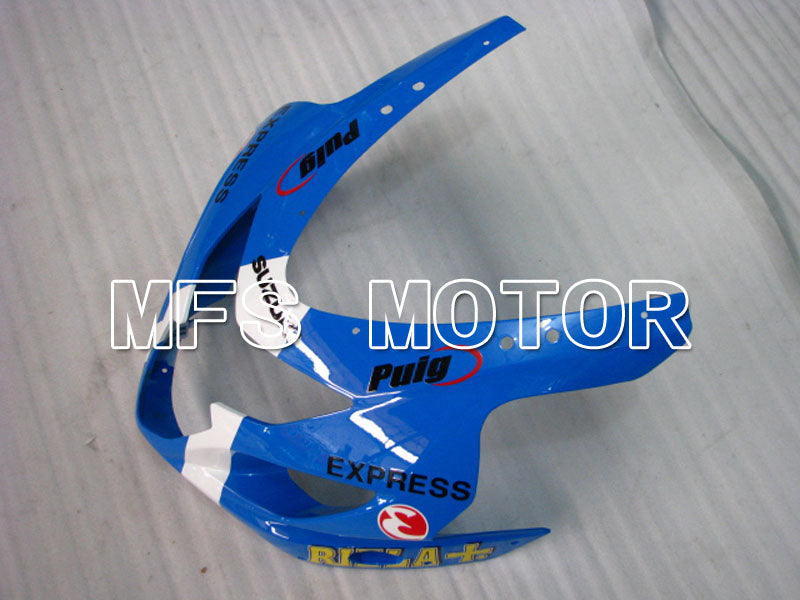Suzuki GSXR600 GSXR750 2004-2005 Injection ABS Fairing - Rizla+ - Blue - MFS2282