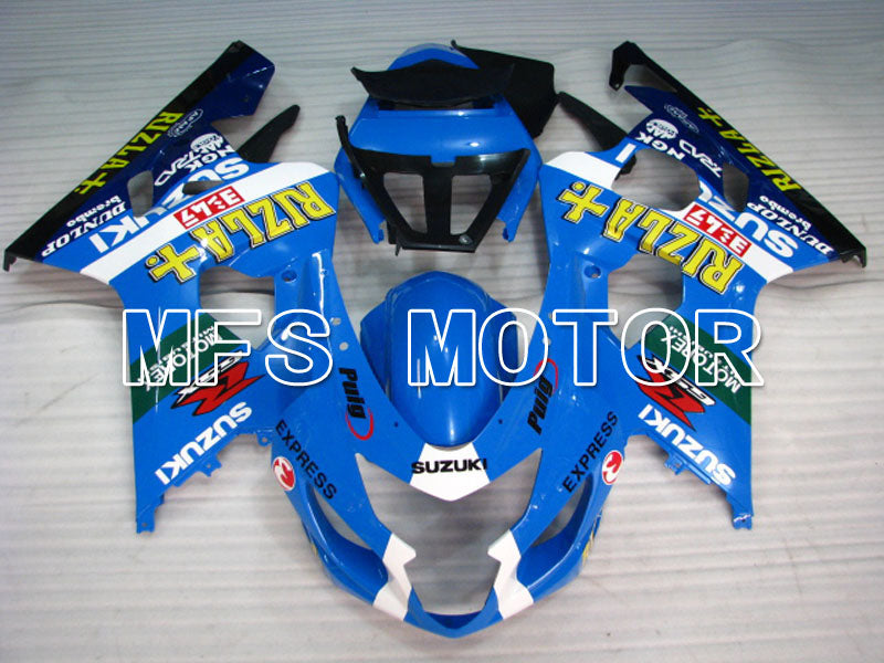 Suzuki GSXR600 GSXR750 2004-2005 Injection ABS Fairing - Rizla+ - Blue - MFS2282