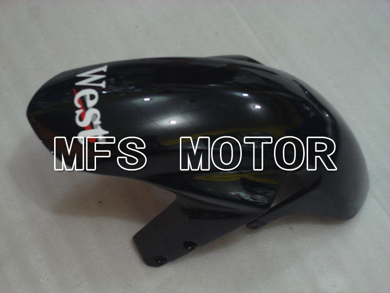 Suzuki GSXR600 GSXR750 2004-2005 Injection ABS Fairing - West - Black White - MFS2284