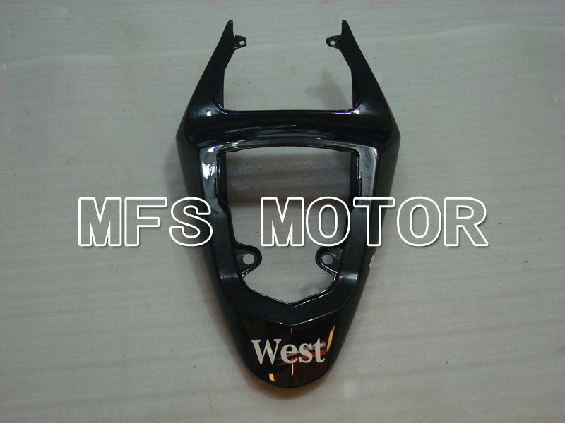 Suzuki GSXR600 GSXR750 2004-2005 Injection ABS Fairing - West - Black White - MFS2284