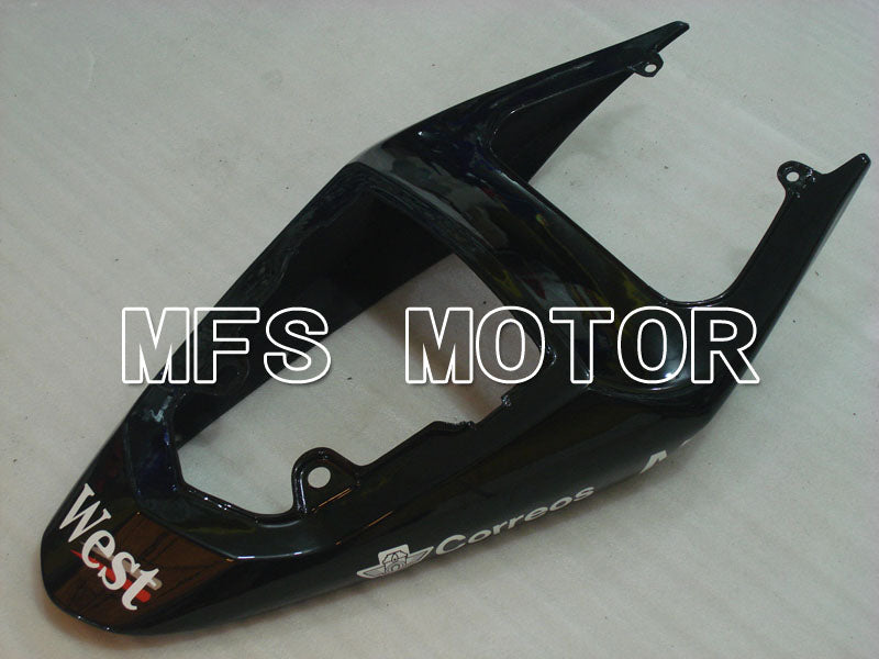 Suzuki GSXR600 GSXR750 2004-2005 Injection ABS Fairing - West - Black White - MFS2284