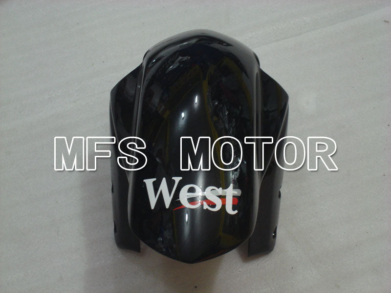Suzuki GSXR600 GSXR750 2004-2005 Injection ABS Fairing - West - Black White - MFS2284