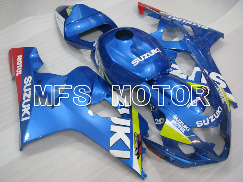 Suzuki GSXR600 GSXR750 2004-2005 Injection ABS Fairing - MOTUL - Blue - MFS2289
