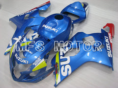 Suzuki GSXR600 GSXR750 2004-2005 Injection ABS Fairing - MOTUL - Blue - MFS2289