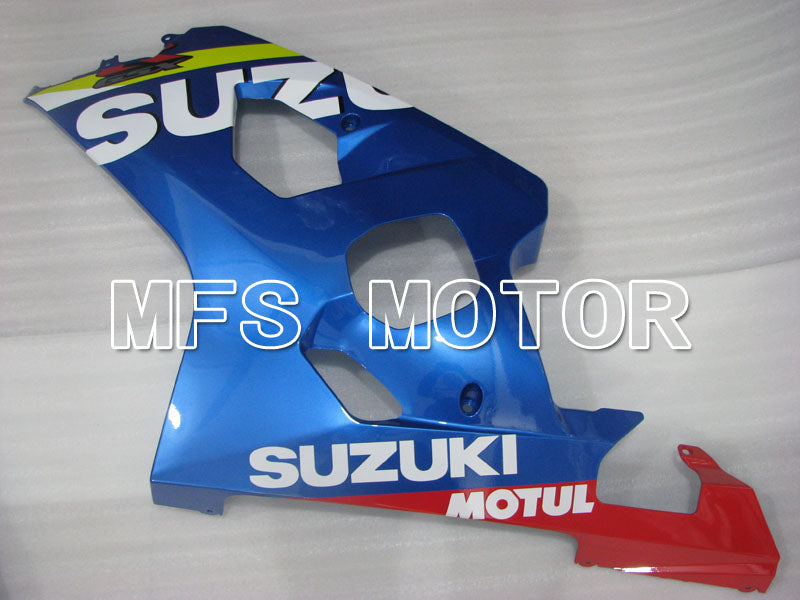 Suzuki GSXR600 GSXR750 2004-2005 Injection ABS Fairing - MOTUL - Blue - MFS2289