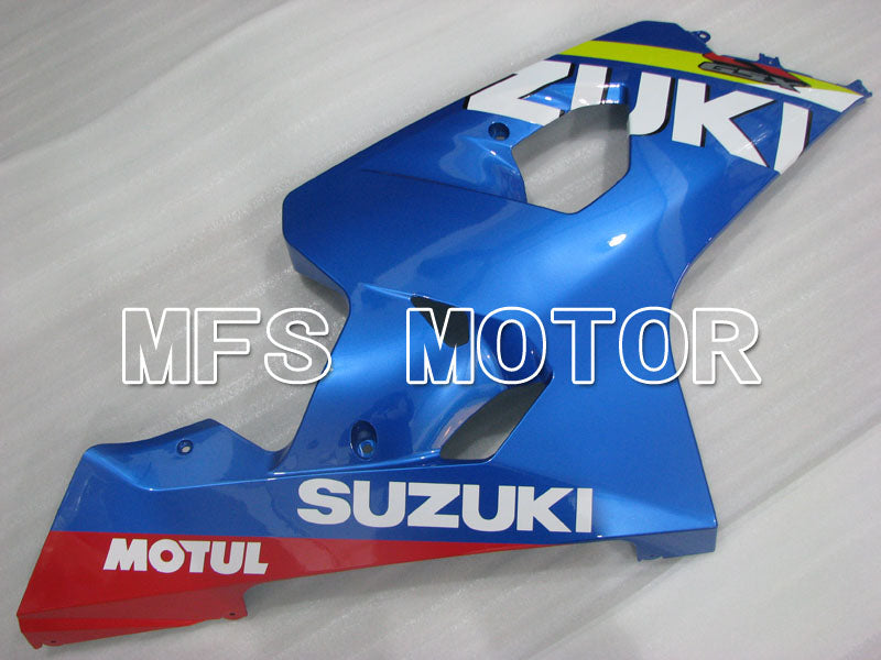 Suzuki GSXR600 GSXR750 2004-2005 Injection ABS Fairing - MOTUL - Blue - MFS2289