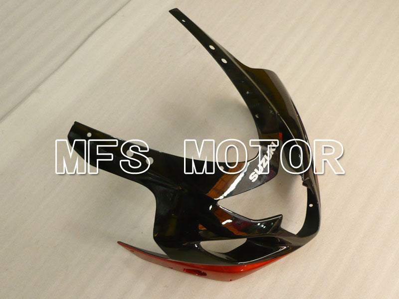 Suzuki GSXR600 GSXR750 2004-2005 Injection ABS Fairing - Factory Style - Black Red - MFS2291