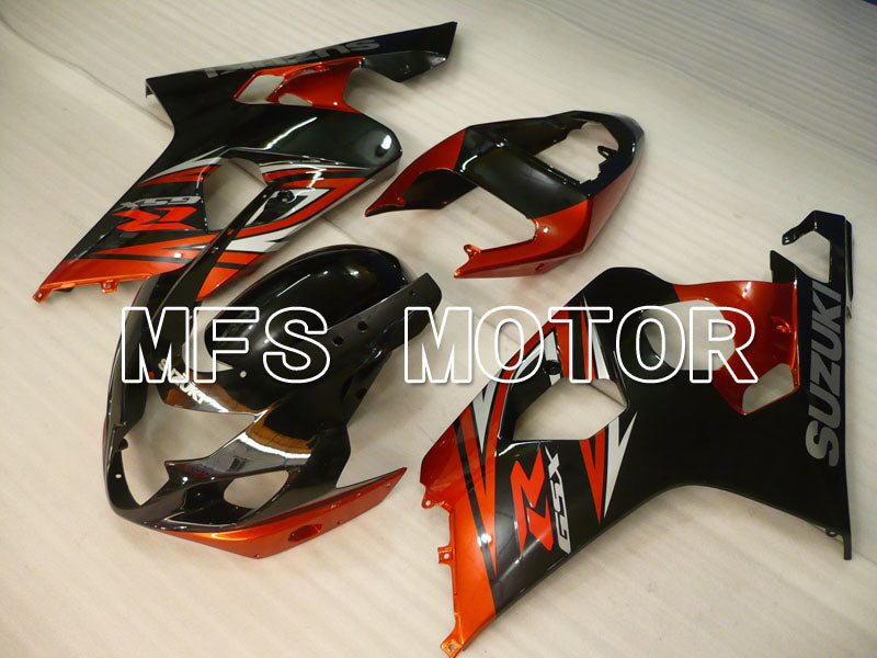 Suzuki GSXR600 GSXR750 2004-2005 Injection ABS Fairing - Factory Style - Black Red - MFS2291