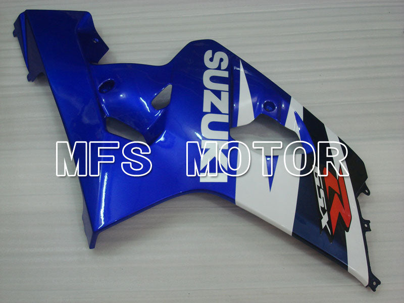 Suzuki GSXR600 GSXR750 2004-2005 Injection ABS Fairing - Factory Style - Black Blue White - MFS2292