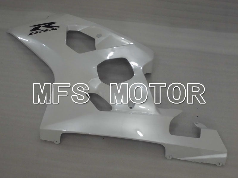Suzuki GSXR600 GSXR750 2004-2005 Injection ABS Fairing - Factory Style - White - MFS2296