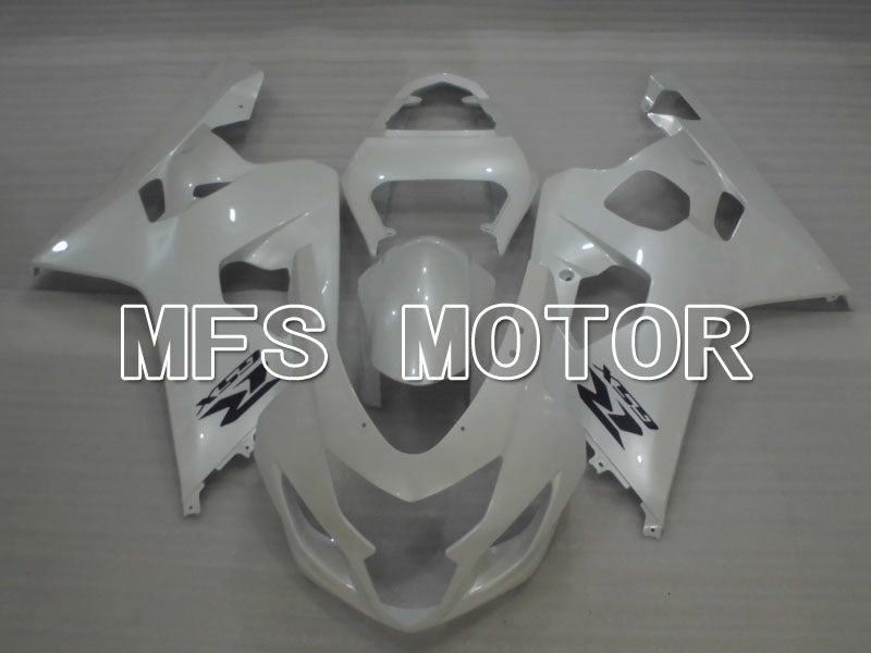 Suzuki GSXR600 GSXR750 2004-2005 Injection ABS Fairing - Factory Style - White - MFS2296