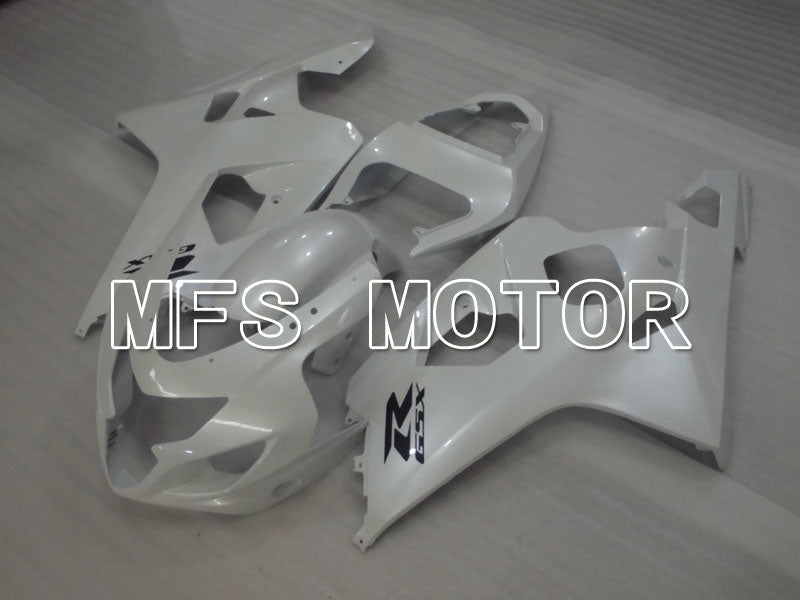 Suzuki GSXR600 GSXR750 2004-2005 Injection ABS Fairing - Factory Style - White - MFS2296