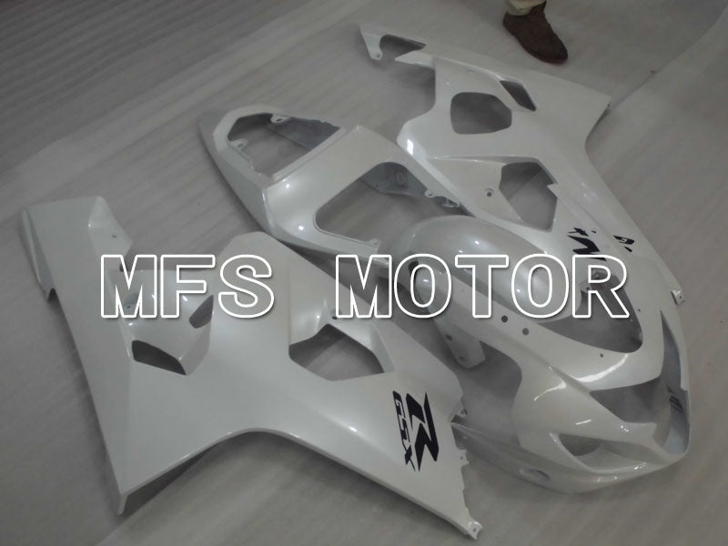 Suzuki GSXR600 GSXR750 2004-2005 Injection ABS Fairing - Factory Style - White - MFS2296