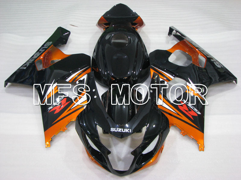 Suzuki GSXR600 GSXR750 2004-2005 Injection ABS Fairing - Factory Style - Black Orange - MFS2298