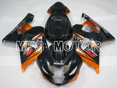 Suzuki GSXR600 GSXR750 2004-2005 Injection ABS Fairing - Factory Style - Black Orange - MFS2298