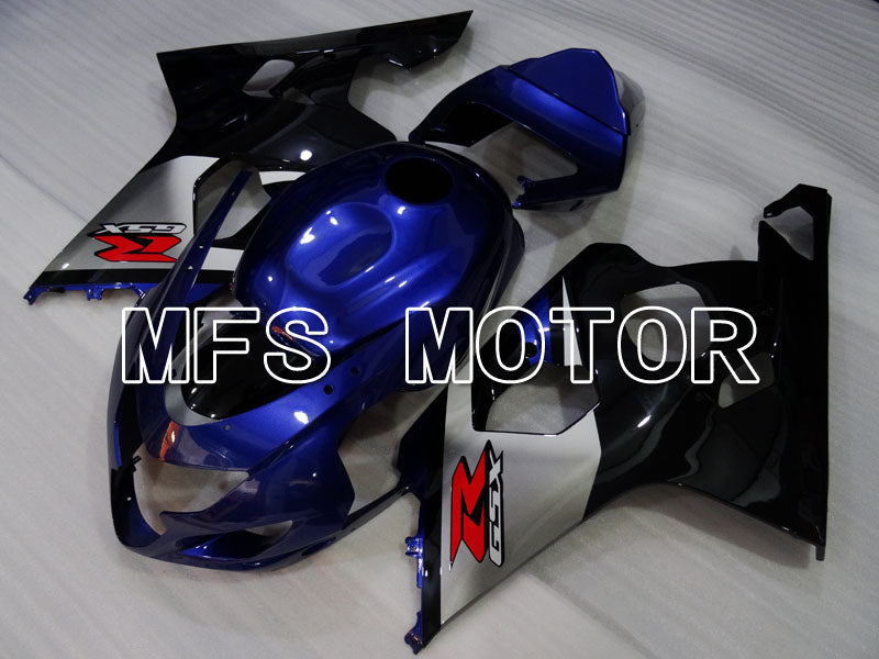Suzuki GSXR600 GSXR750 2004-2005 Injection ABS Fairing - Factory Style - Black Blue - MFS2300