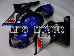 Suzuki GSXR600 GSXR750 2004-2005 Injection ABS Fairing - Factory Style - Black Blue - MFS2300