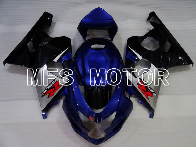 Suzuki GSXR600 GSXR750 2004-2005 Injection ABS Fairing - Factory Style - Black Blue - MFS2300