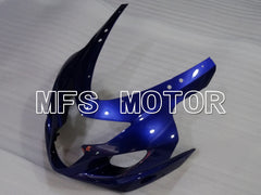 Suzuki GSXR600 GSXR750 2004-2005 Injection ABS Fairing - Factory Style - Black Blue - MFS2300