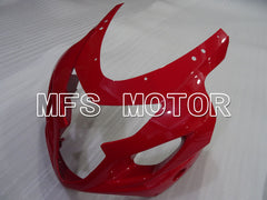 Carénage ABS injecté Suzuki GSXR600 GSXR750 2004-2005 - Style usine - Noir Rouge - MFS2307