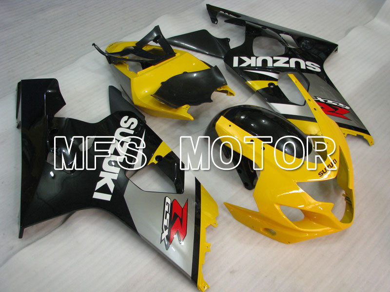 Suzuki GSXR600 GSXR750 2004-2005 Injection ABS Fairing - Factory Style - Black Yellow - MFS2311