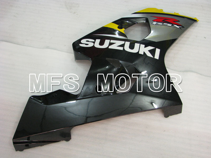 Suzuki GSXR600 GSXR750 2004-2005 Injection ABS Fairing - Factory Style - Black Yellow - MFS2311