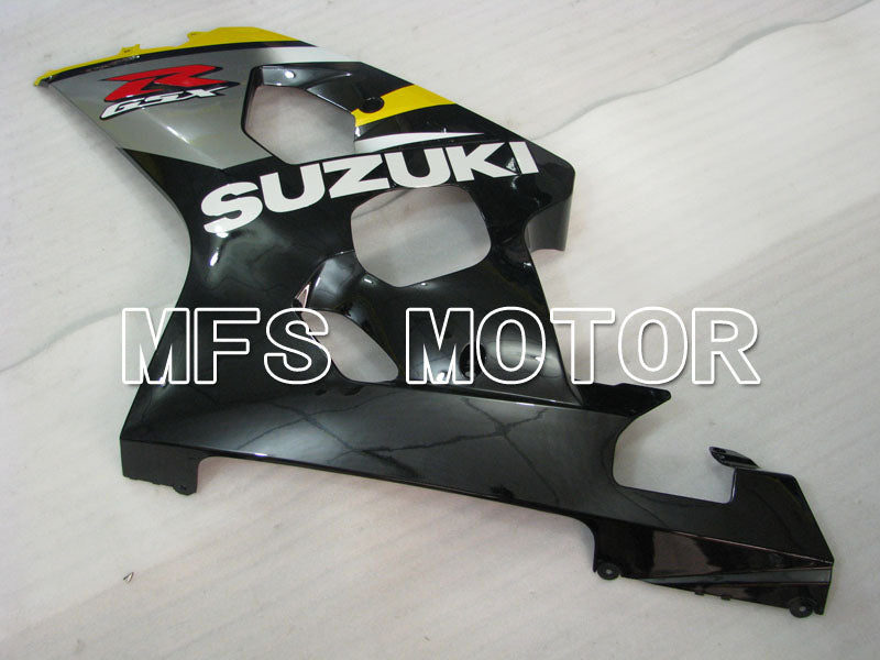 Suzuki GSXR600 GSXR750 2004-2005 Injection ABS Fairing - Factory Style - Black Yellow - MFS2311