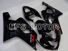 Carénage ABS injecté Suzuki GSXR600 GSXR750 2004-2005 - Style usine - Noir - MFS2312
