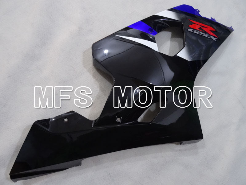Suzuki GSXR600 GSXR750 2004-2005 Injection ABS Fairing - Factory Style - Black Blue - MFS2317