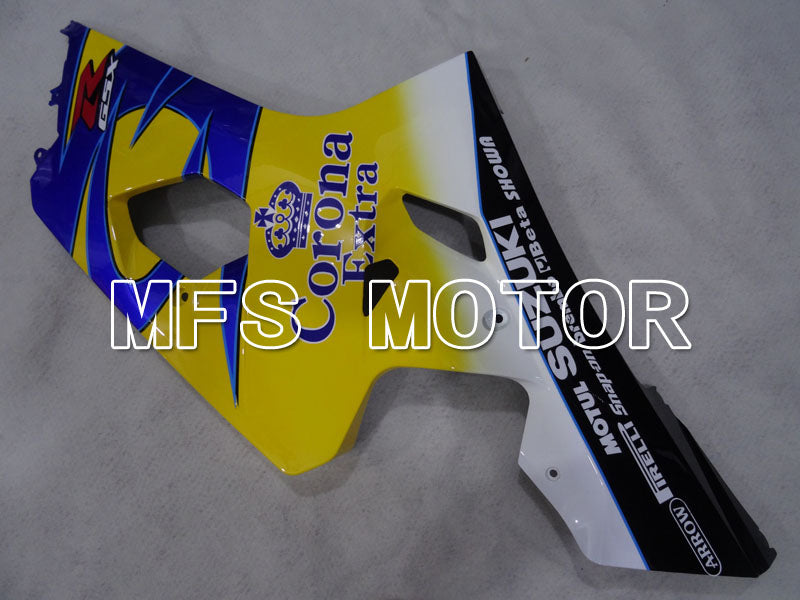 Suzuki GSXR600 GSXR750 2004-2005 Injection ABS Fairing - Corona - Blue Yellow - MFS2318