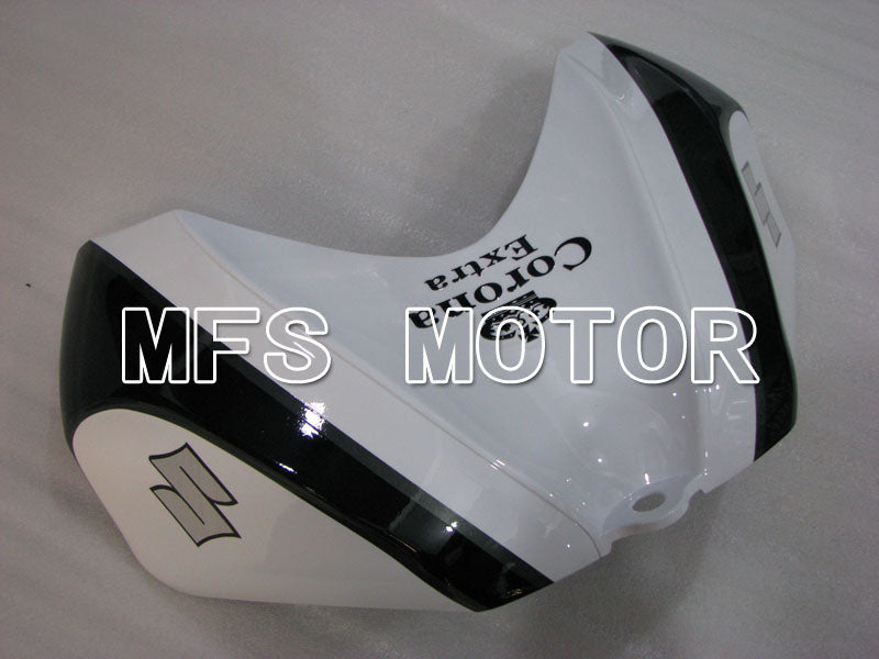 Suzuki GSXR600 GSXR750 2006-2007 Injection ABS Fairing - Corona - Black White - MFS2320
